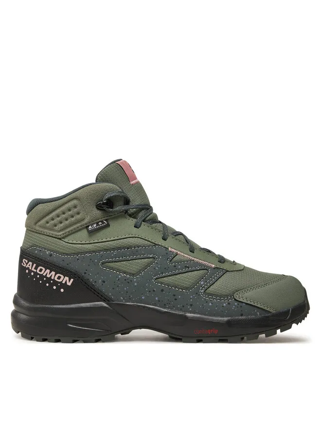 Salomon Παπούτσια πεζοπορίας · Outway Mid Climasalomon™ Waterproof L47561700 · Πράσινο