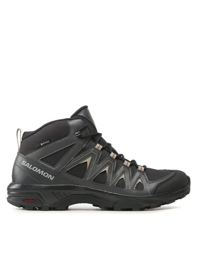 Salomon Παπούτσια πεζοπορίας · X Braze Mid GORE-TEX L47174800 · Μαύρο