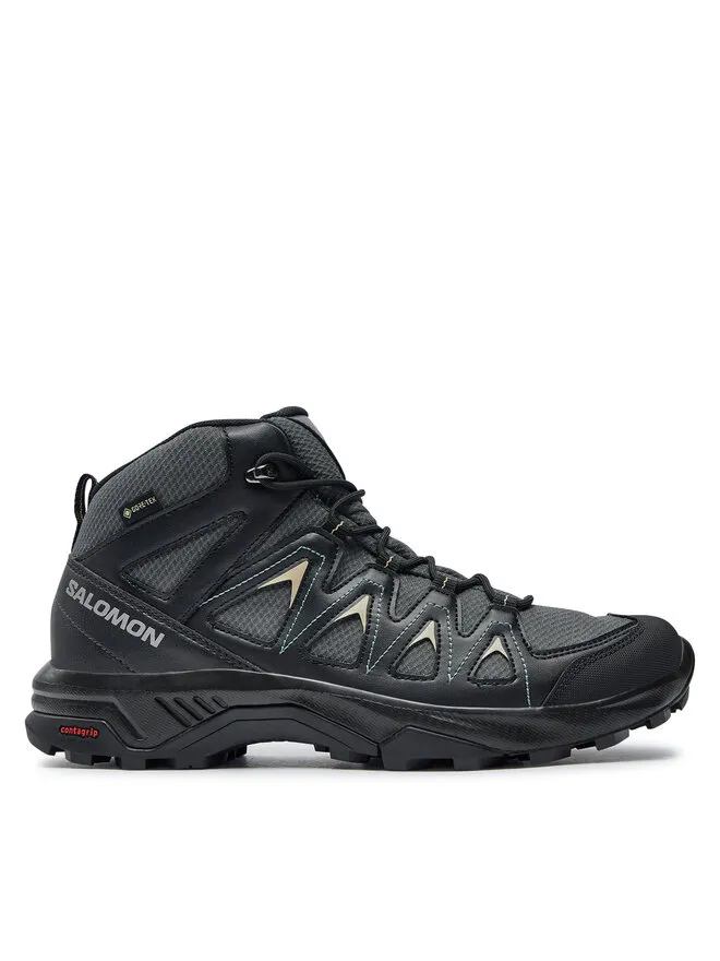 Salomon Παπούτσια πεζοπορίας · X Braze Mid Gore-Tex L47430500 · Μαύρο