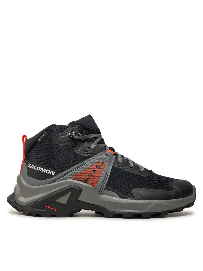 Salomon Παπούτσια πεζοπορίας · X Raise Mid Gore-Tex L47458000 · Μαύρο