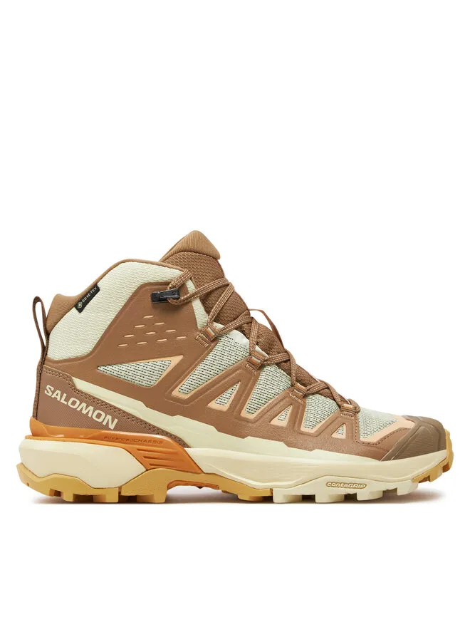 Salomon Παπούτσια πεζοπορίας · X Ultra 360 Edge Mid Gore-Tex L47462700 · Καφέ