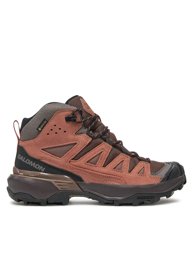 Salomon Παπούτσια πεζοπορίας · X Ultra 360 Leather Mid Gore-Tex L47571000 · Καφέ