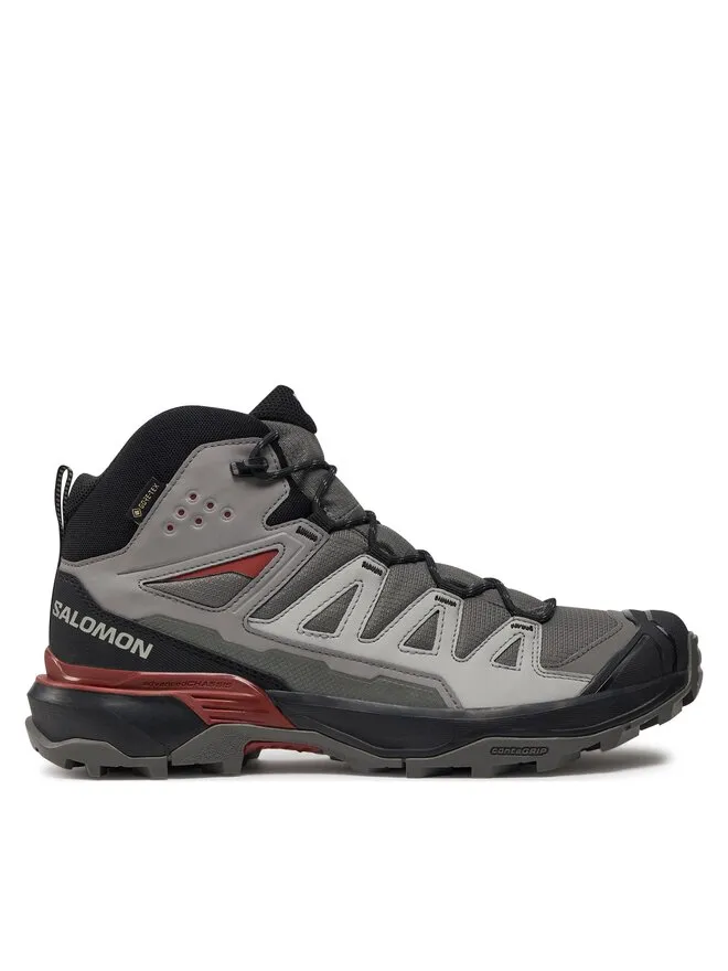 Salomon Παπούτσια πεζοπορίας · X Ultra 360 Mid GORE-TEX L47447800 · Γκρι