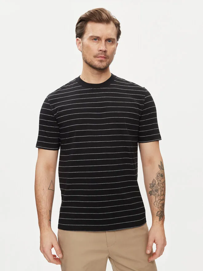 Sisley T-Shirt · Μαύρο