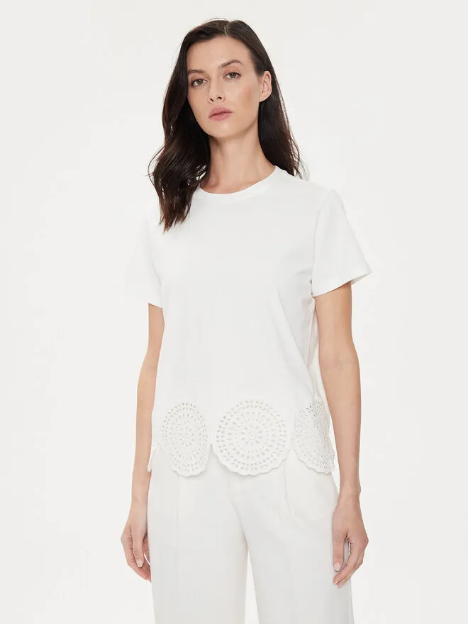 Sisley T-Shirt · Εκρού