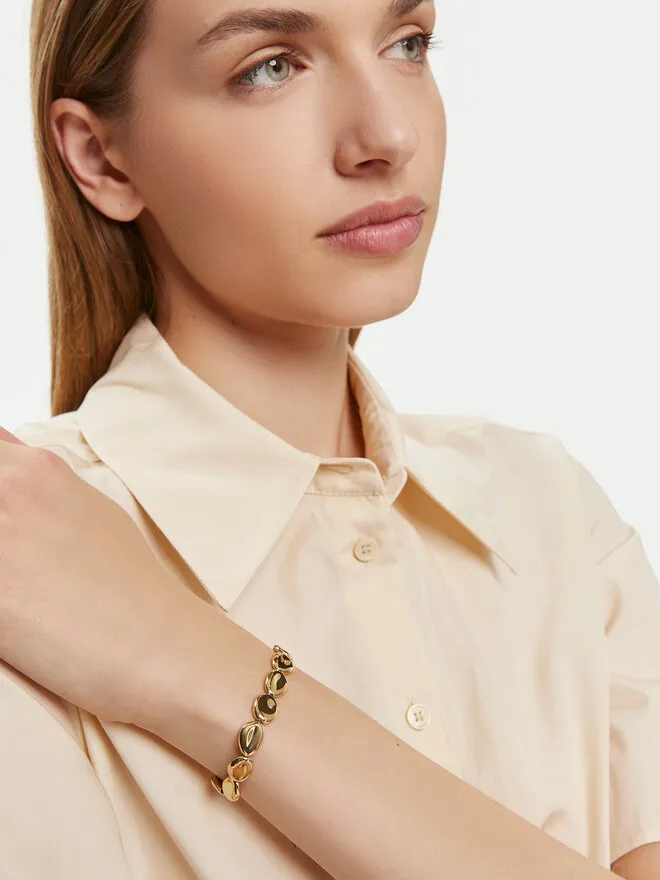 Skagen Βραχιόλι · Χρυσό · Ανοξείδωτο ατσάλι