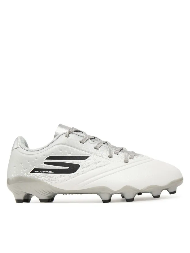 Skechers Ποδοσφαιρικά Παπούτσια Razor 1.5 Jr Youth 252060L/WSL Λευκό