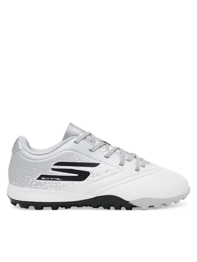 Skechers Ποδοσφαιρικά Παπούτσια Razor 1.5 Jr Youth Tf 252061L/WSL Λευκό