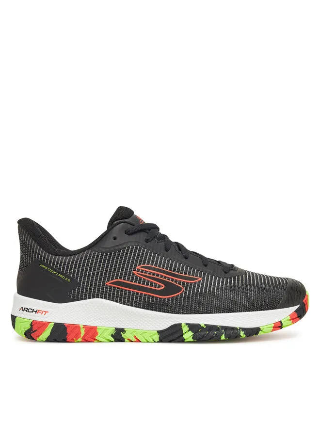 Skechers Παπούτσια Τένις Skechers Viper Court Pro 2.0- 246109/BKMT Μαύρο