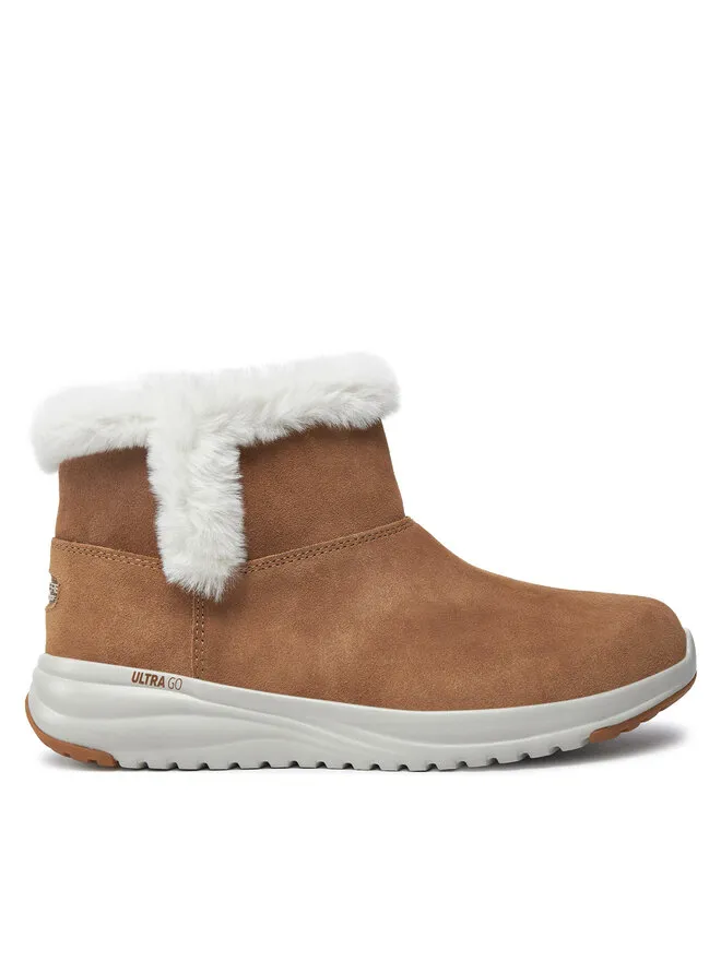 Skechers Μποτάκια · Καφέ