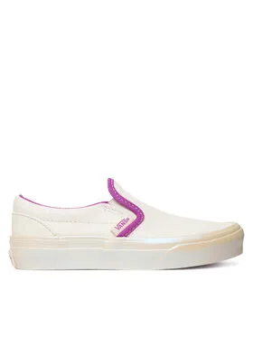 Πάνινα παπούτσια · Slip-On · Κρεμ