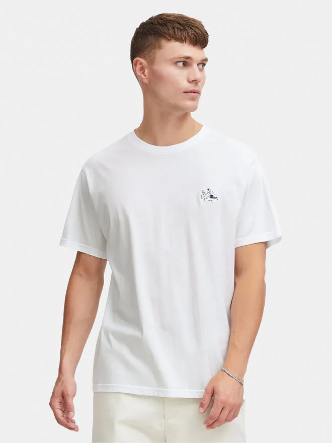 Solid T-Shirt · Λευκό