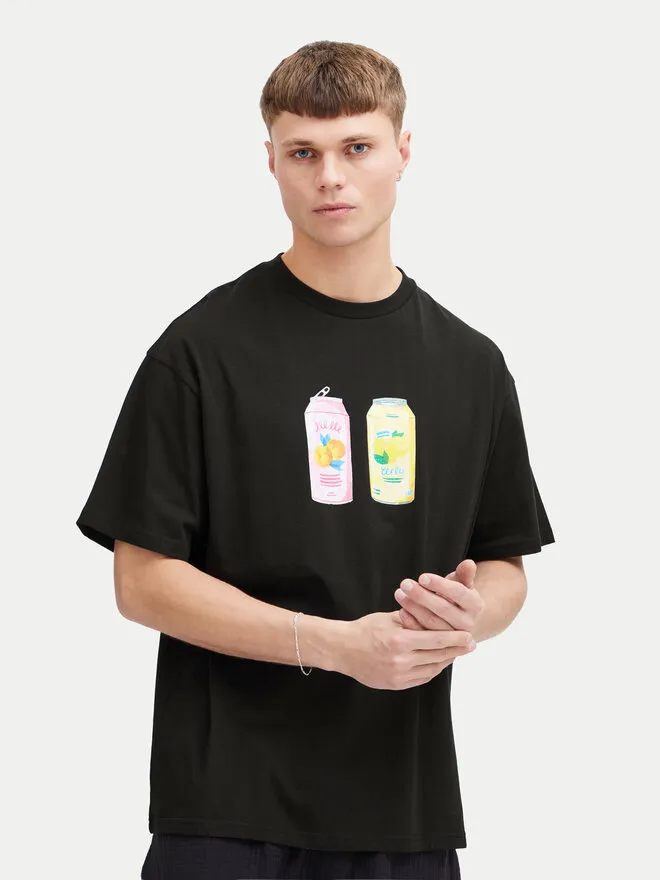 Solid T-Shirt · Μαύρο