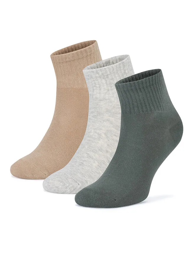 Sprandi Σετ 3 ζευγάρια κοντές κάλτσες unisex · Έγχρωμο