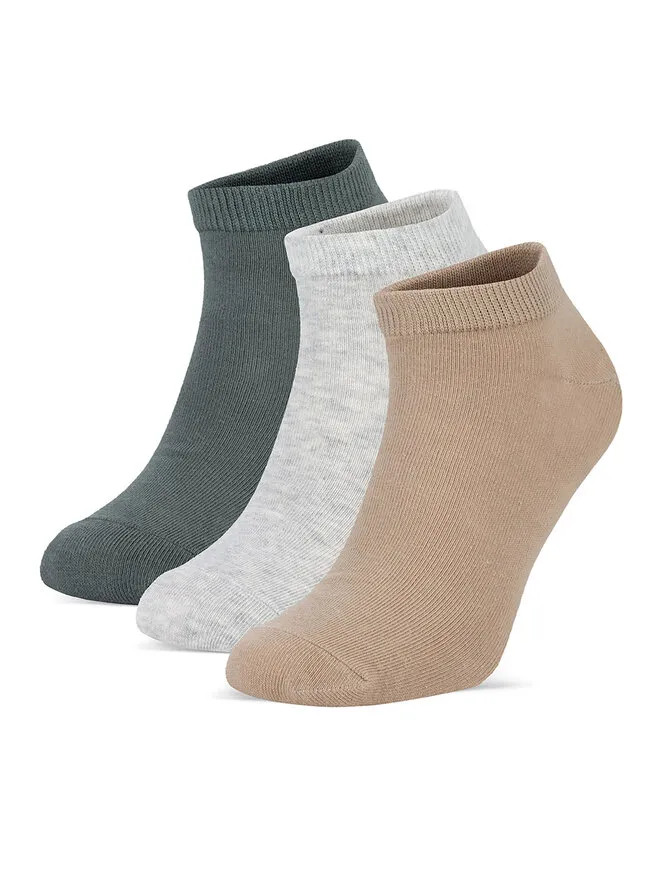Sprandi Σετ 3 ζευγάρια κοντές κάλτσες unisex · Έγχρωμο