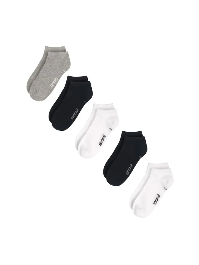 Sprandi Σετ κοντές κάλτσες unisex 5 τεμαχίων · Έγχρωμο