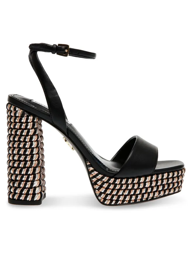 Steve Madden Σανδάλια · Μαύρο · 10 cm
