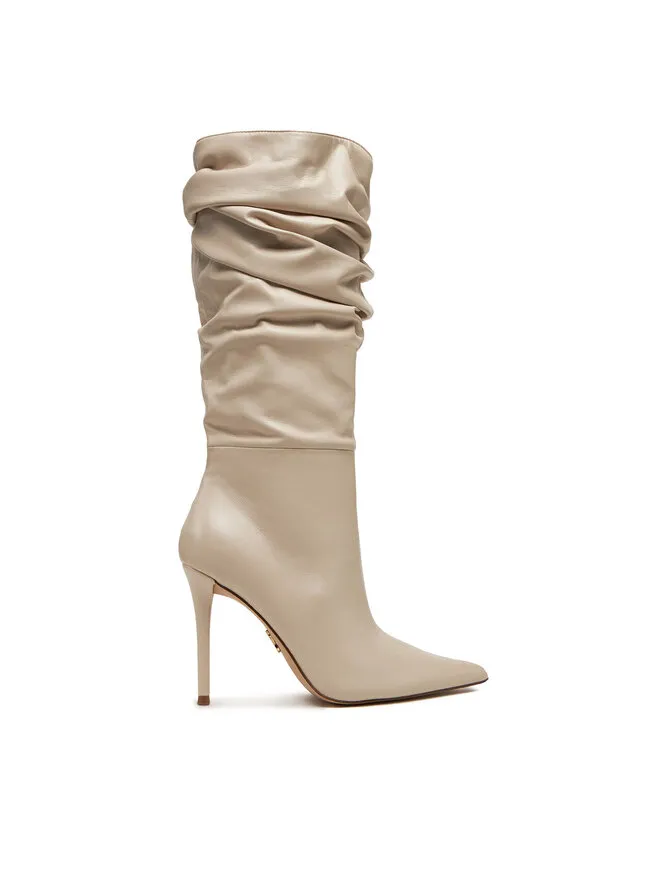 Steve Madden Μπότες · Εκρού · 10 cm