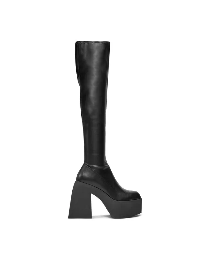 Steve Madden Μπότες πάνω από το γόνατο · Μαύρο · 11 cm