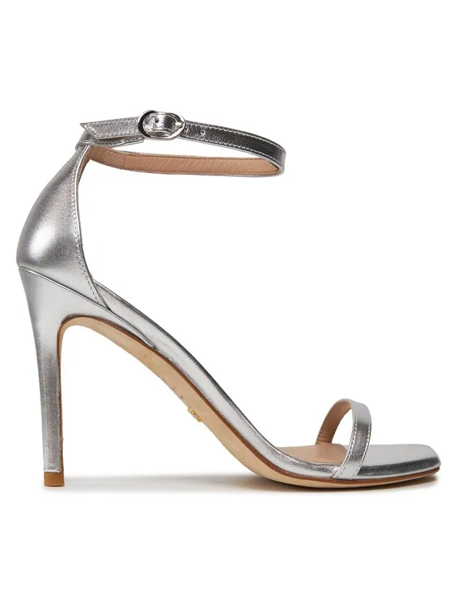 Stuart Weitzman Σανδάλια · Ασημί · 10 cm