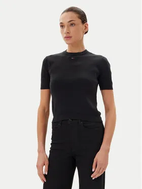 T-Shirt · Μαύρο · Regular Fit