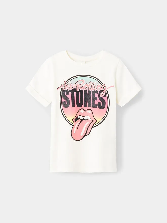 T-Shirt · The Rolling Stones · Λευκό