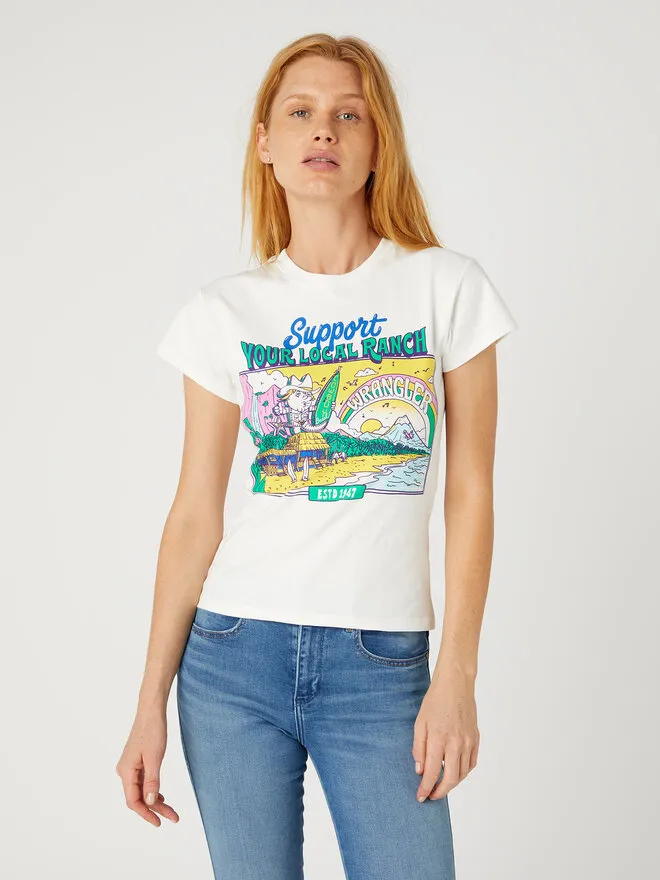 T-Shirt · Λευκό