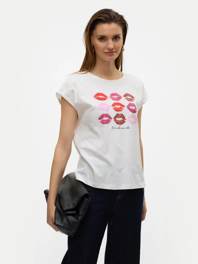 T-Shirt · Λευκό