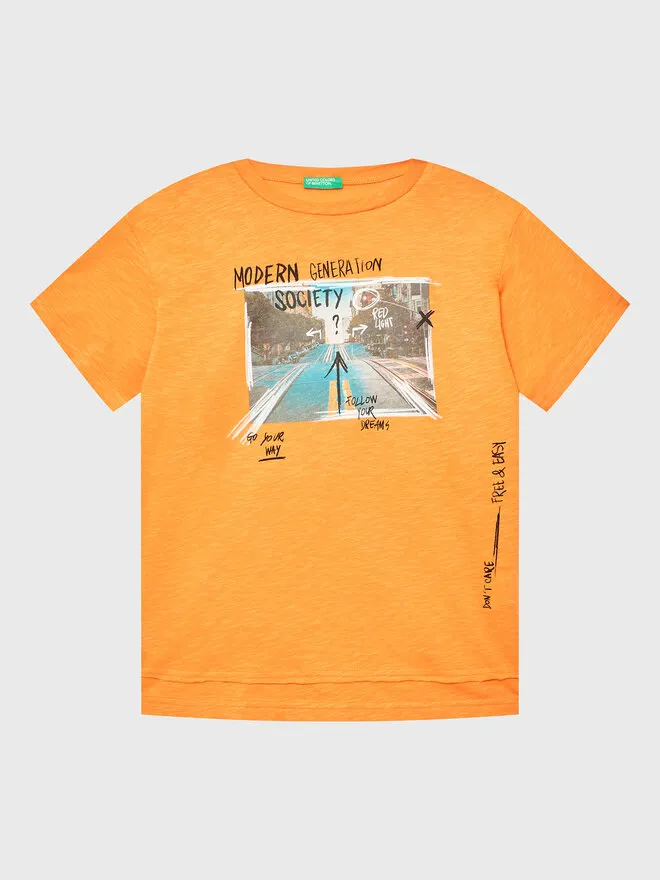 T-Shirt · Πορτοκαλί
