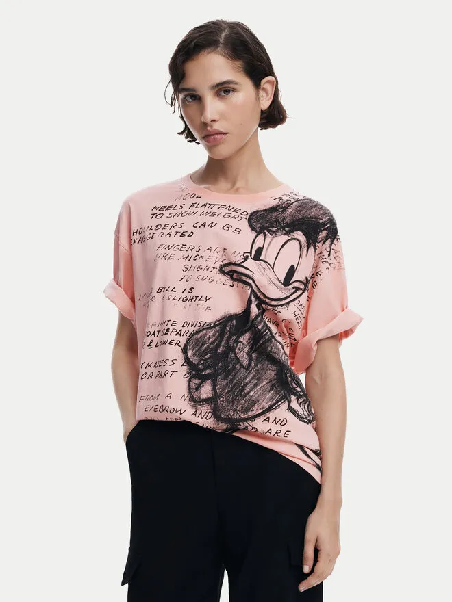 T-Shirt · Ροζ