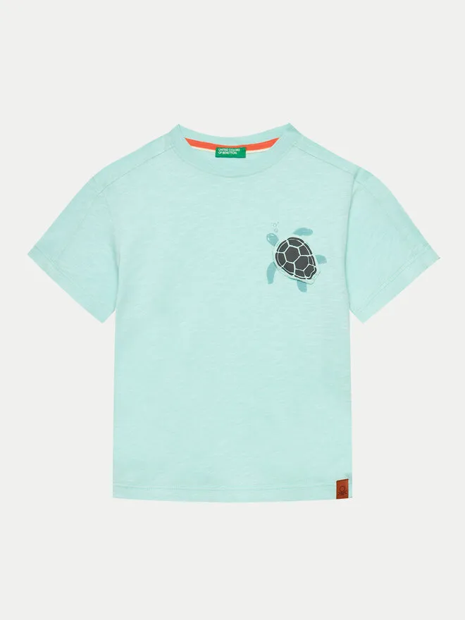 T-Shirt · Μπλε