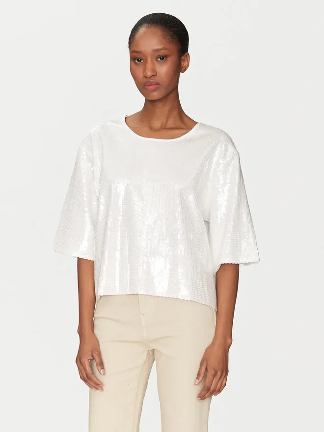 T-Shirt · Εκρού