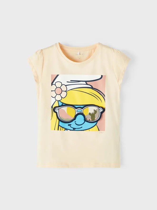 T-Shirt · Στρουμφάκια · Πορτοκαλί