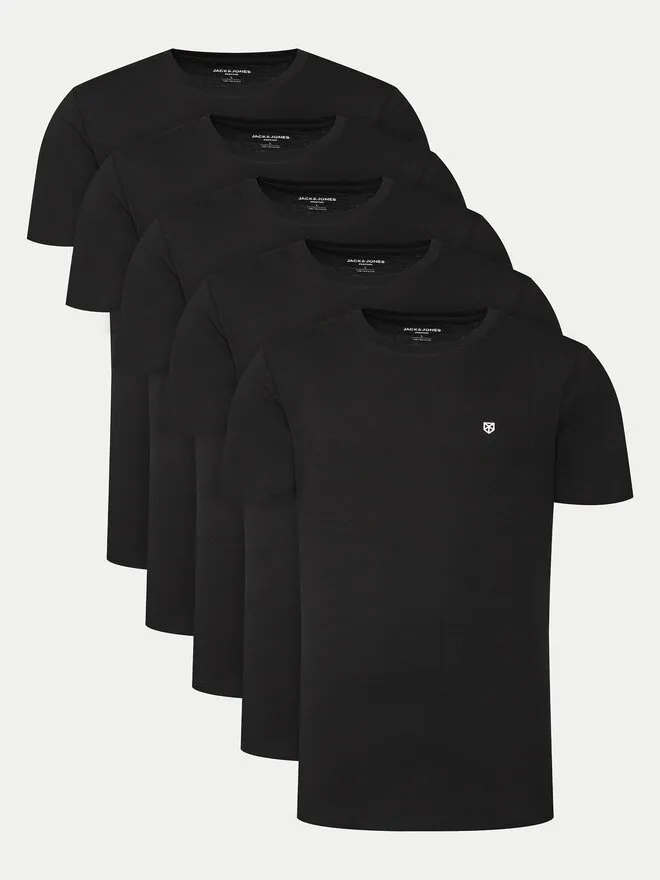Σετ t-shirts 5 τεμαχίων · Μαύρο