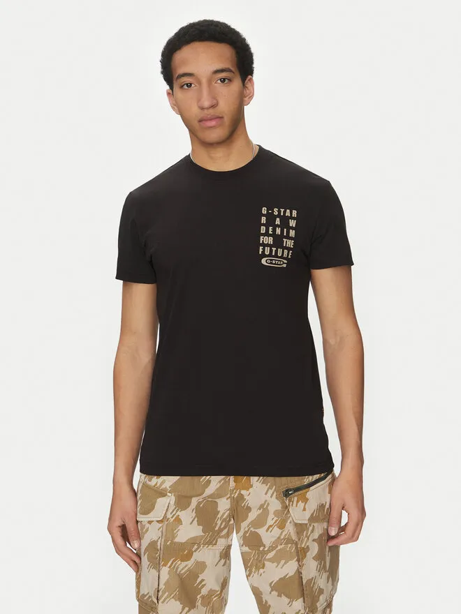 T-Shirt · Μαύρο