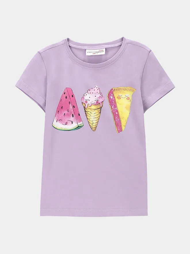 T-Shirt · Μωβ