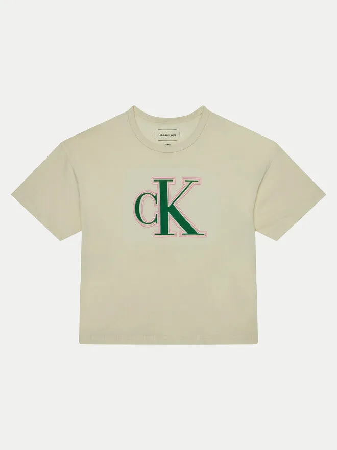 T-Shirt · Εκρού
