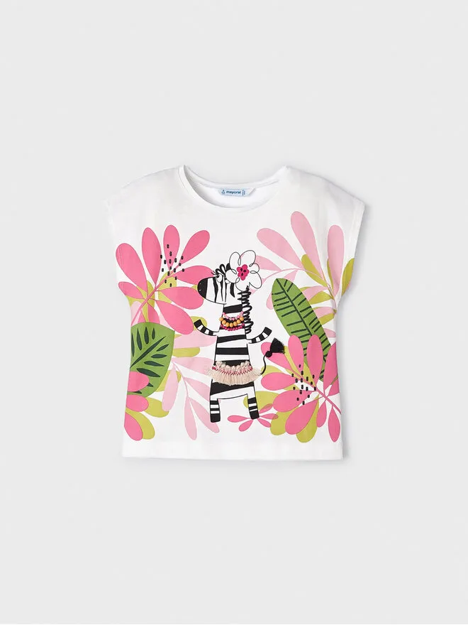 T-Shirt · Εκρού