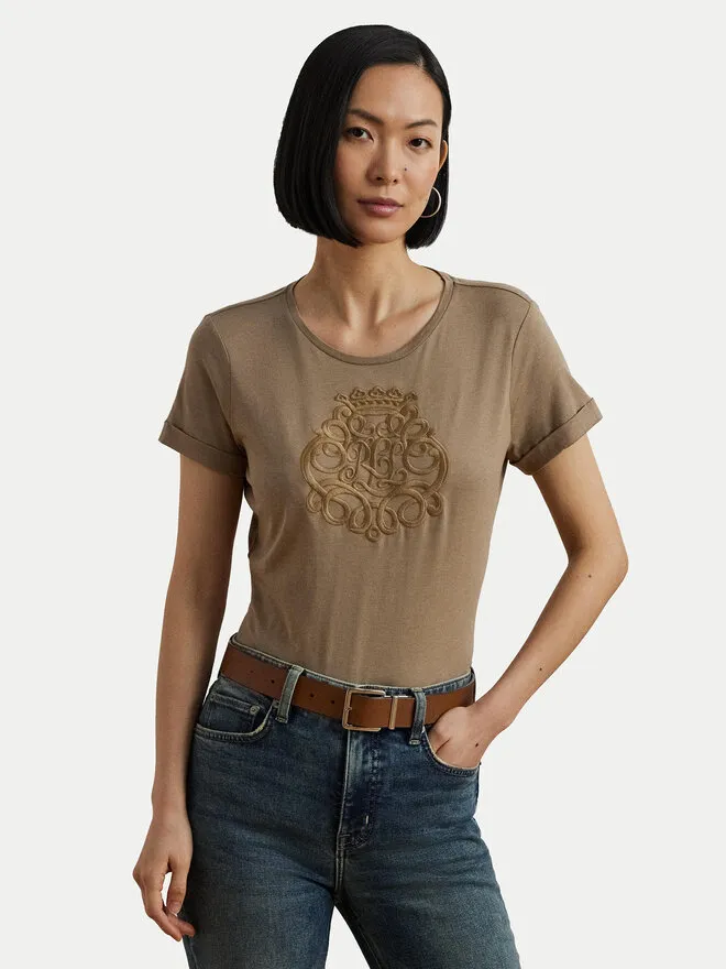 T-Shirt · Μπεζ