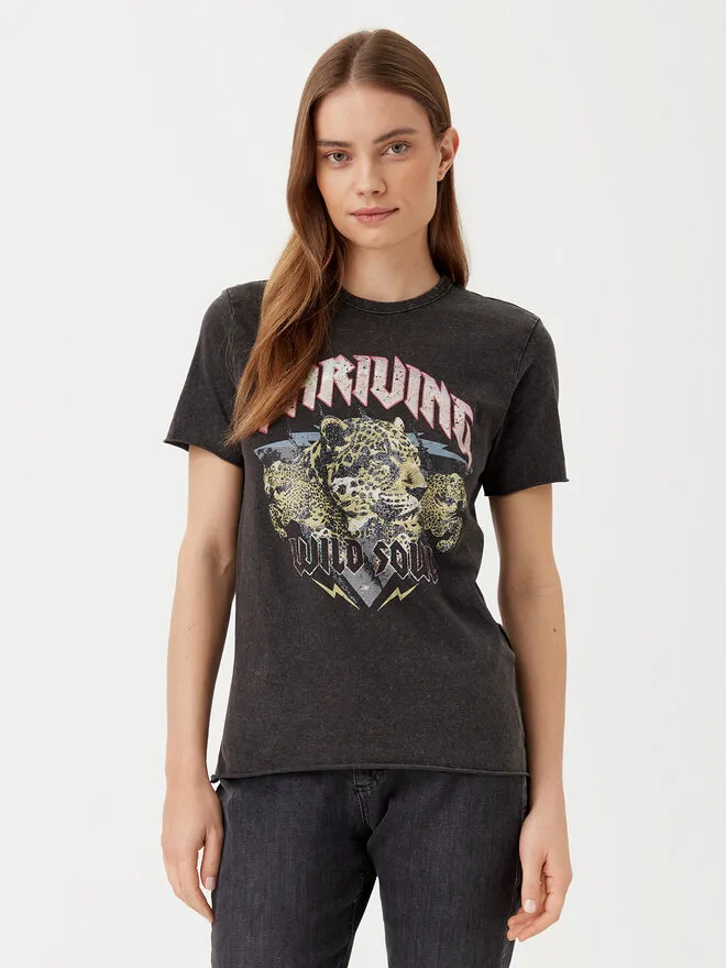 T-Shirt · Μαύρο