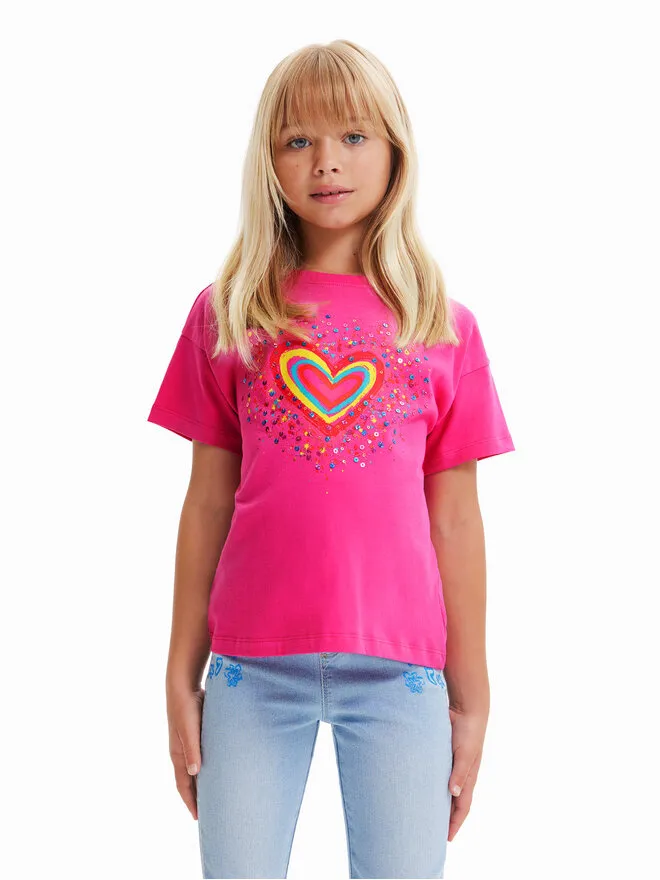 T-Shirt · Ροζ