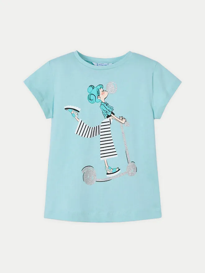 T-Shirt · Μπλε