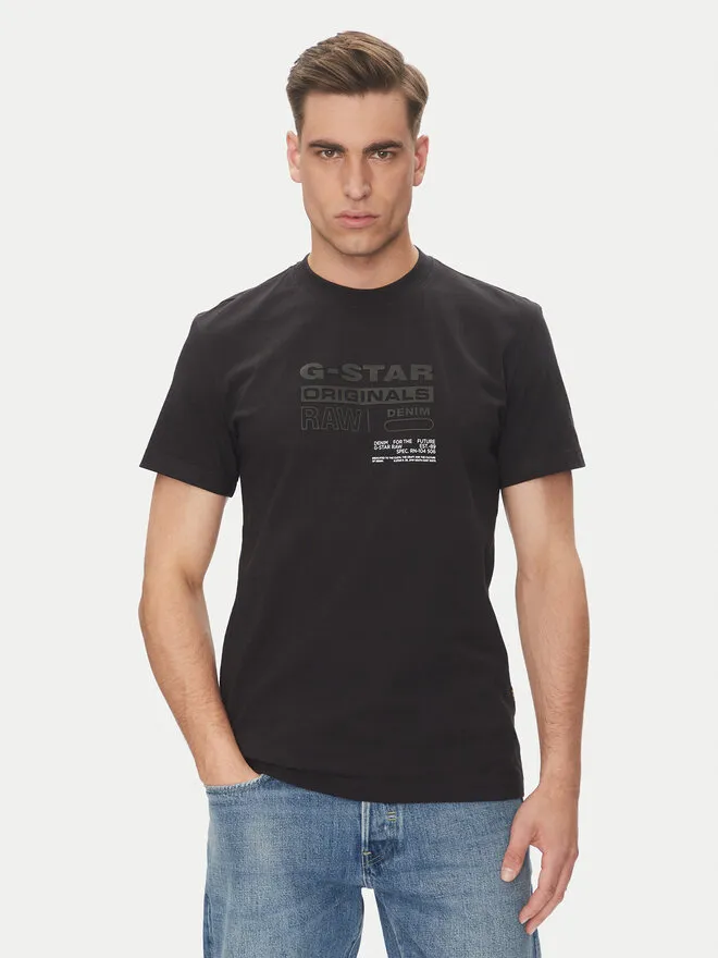 T-Shirt · Μαύρο