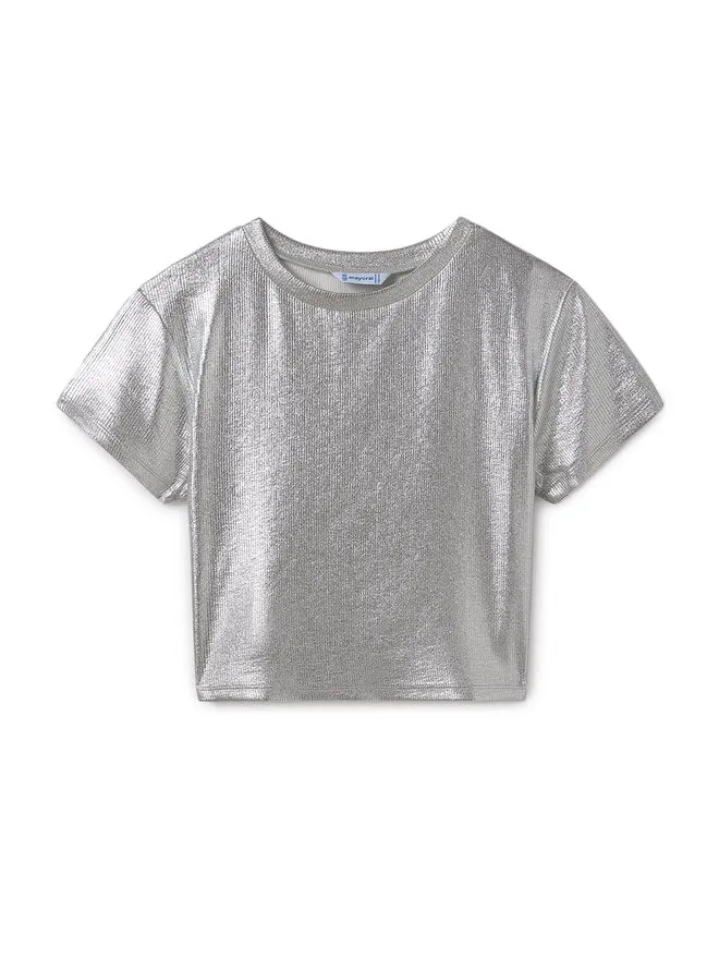 T-Shirt · Ασημί