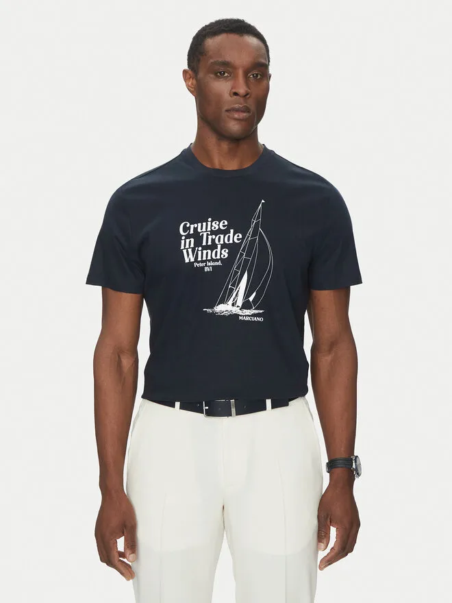 T-Shirt · Σκούρο μπλε