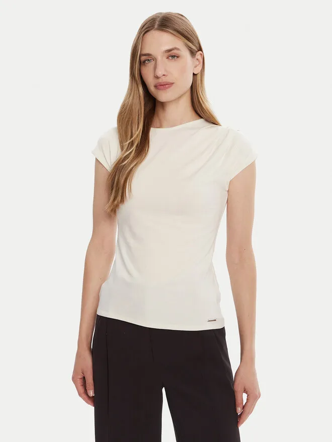 T-Shirt · Εκρού