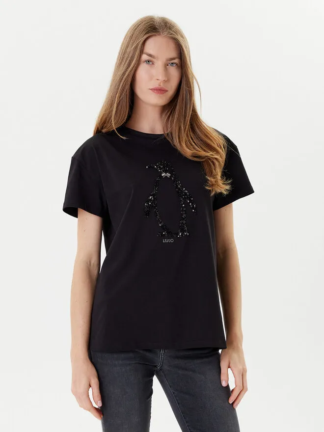 T-Shirt · Μαύρο