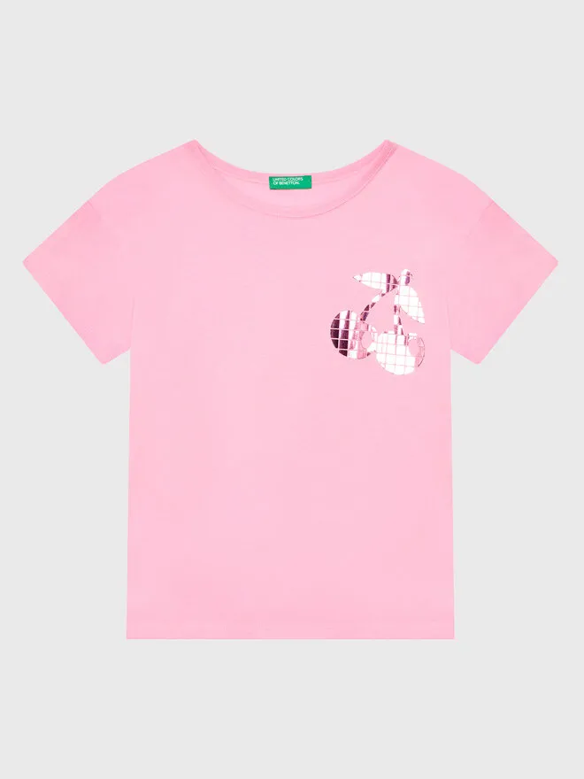 T-Shirt · Ροζ