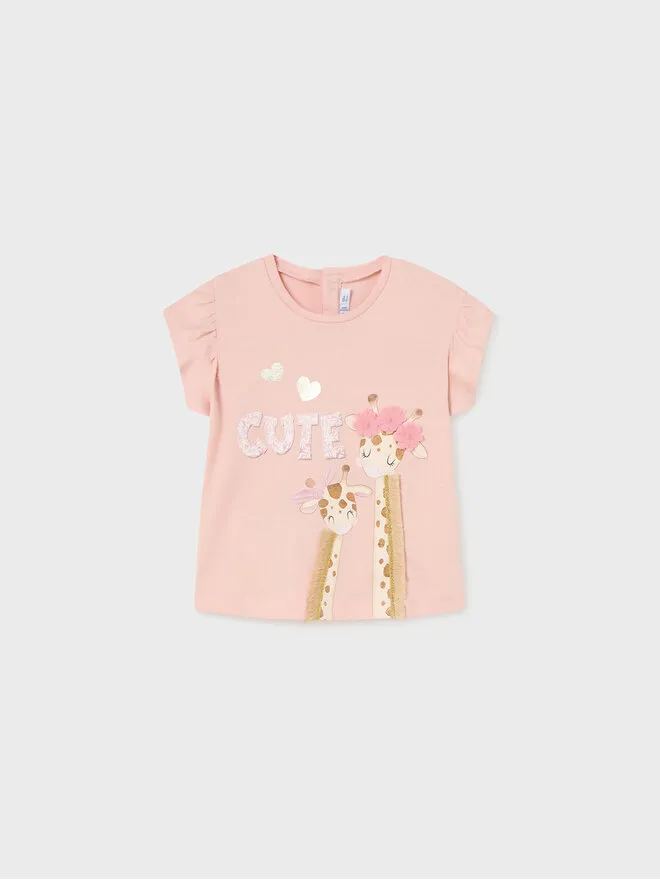T-Shirt · Ροζ