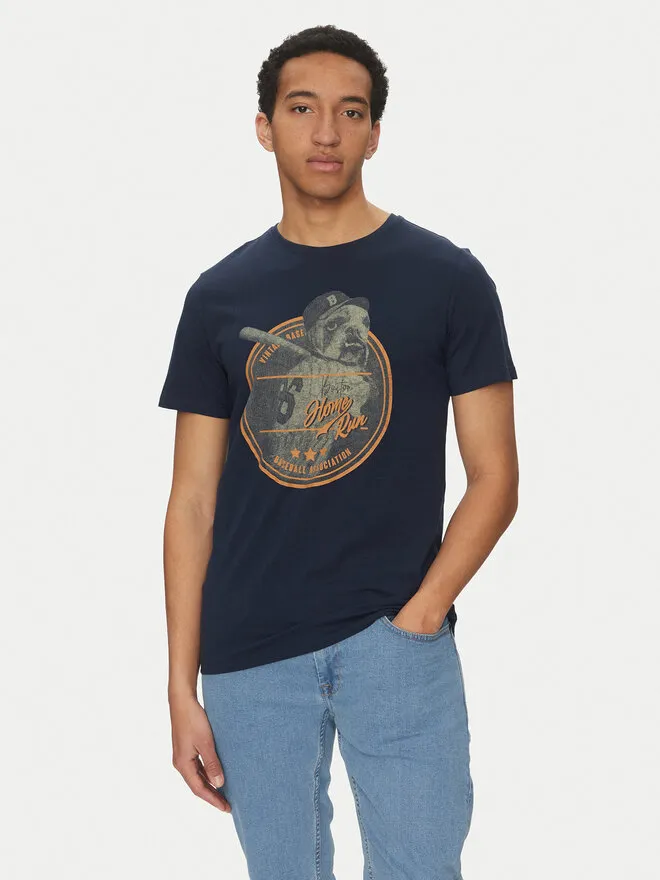 T-Shirt · Σκούρο μπλε